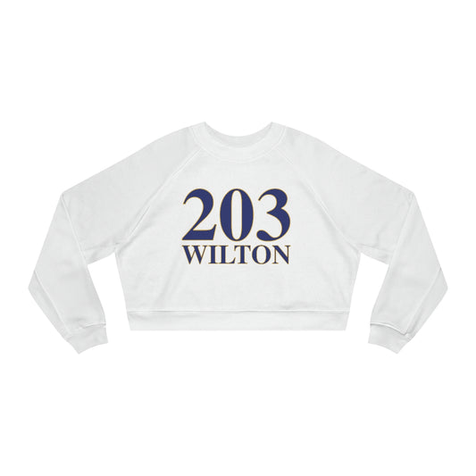 203 Wilton Women's Cropped Fleece Pullover