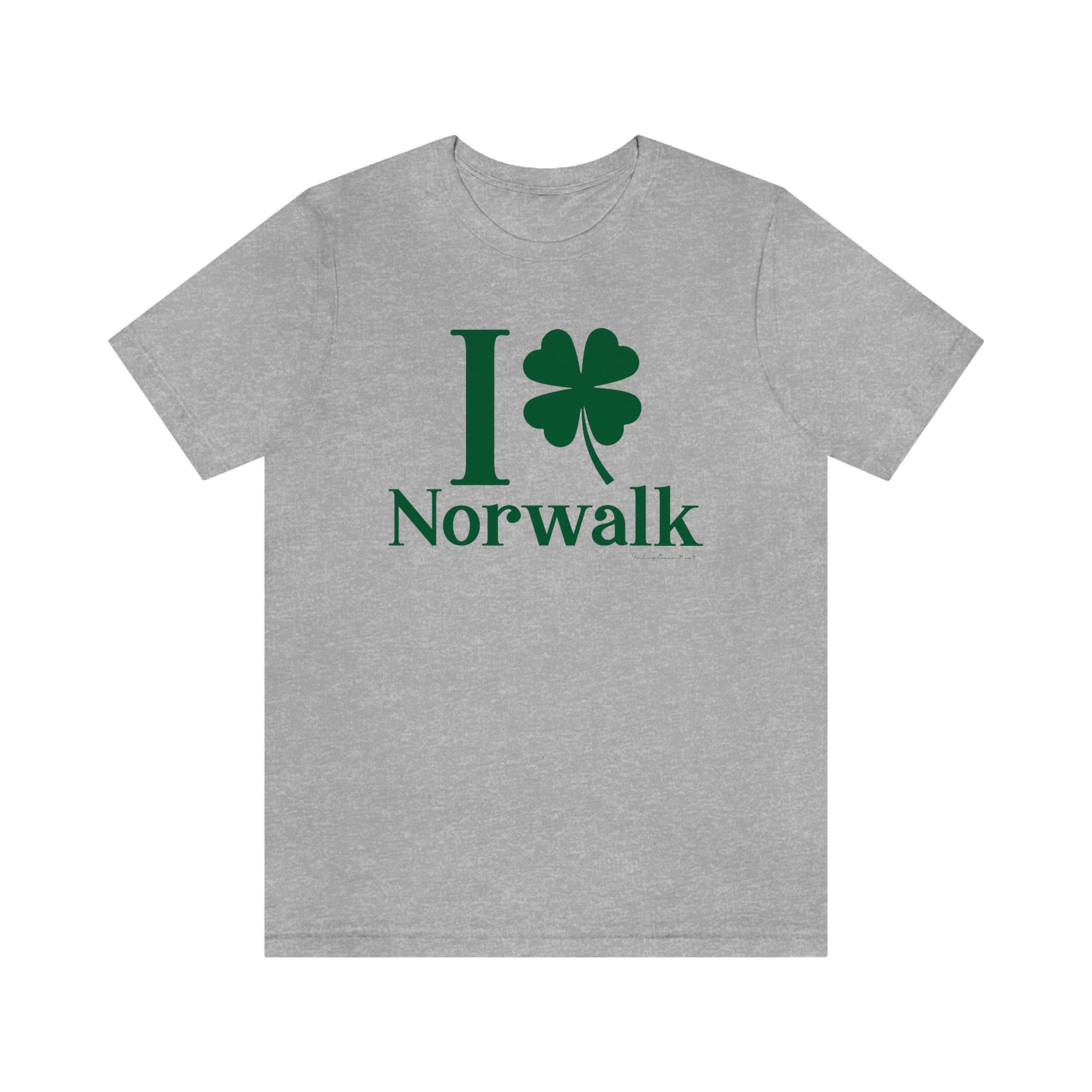 Norwalk Connecticut St. Patrick's Day shirt, I Clover Norwalk