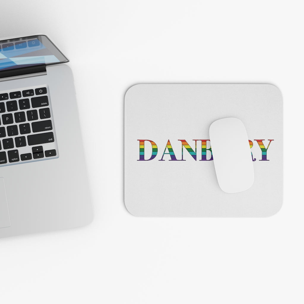 Danbury Rainbow Mouse Pad (Rectangle)