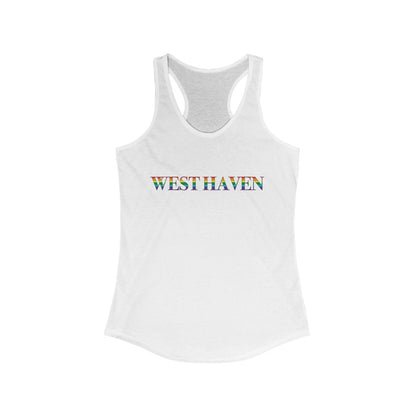 West haven connecticut pride womens tank top 