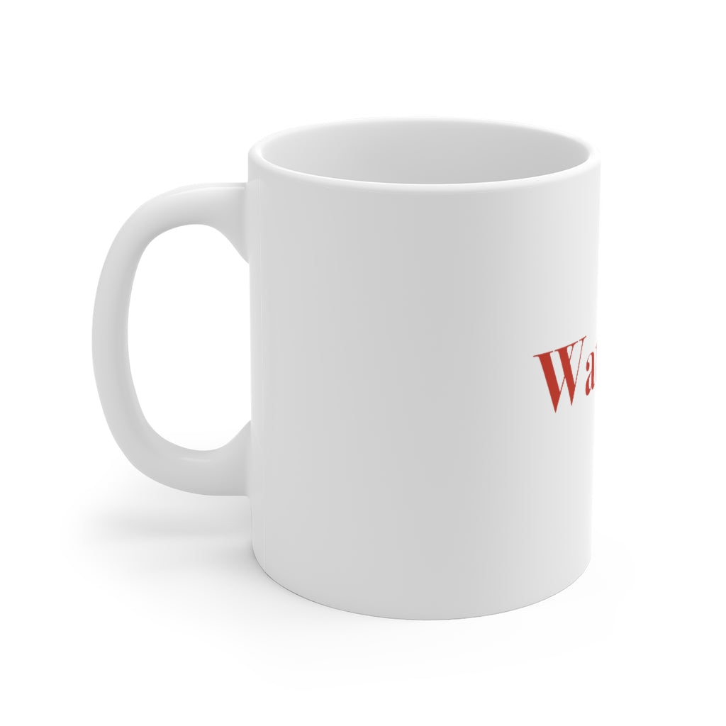 #thewaterburylife White Ceramic Mug