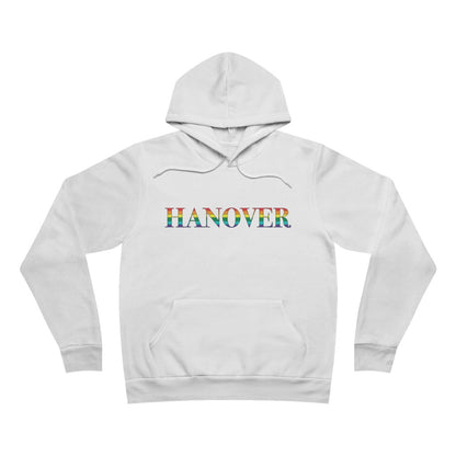 Hanover Rainbow Unisex Sponge Fleece Pullover Hoodie