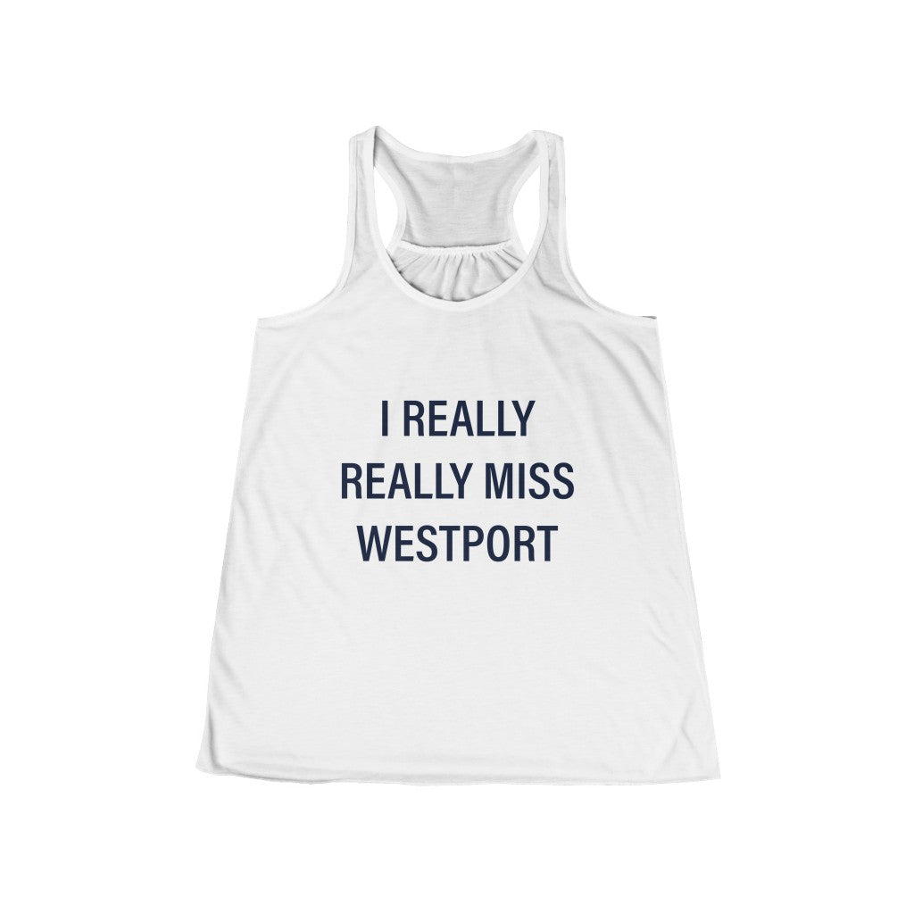 westport ct / connecticut womens tank top shirt