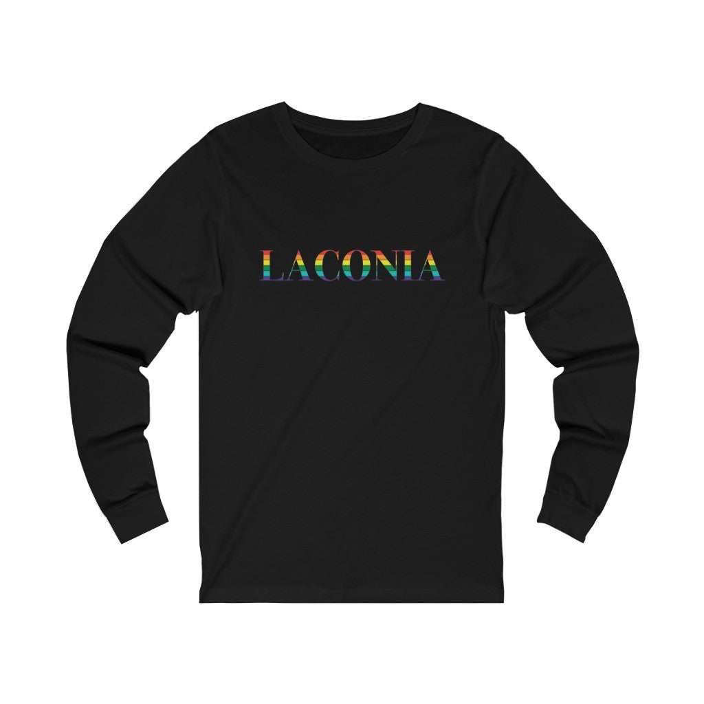 Laconia Rainbow Unisex Jersey Long Sleeve Tee