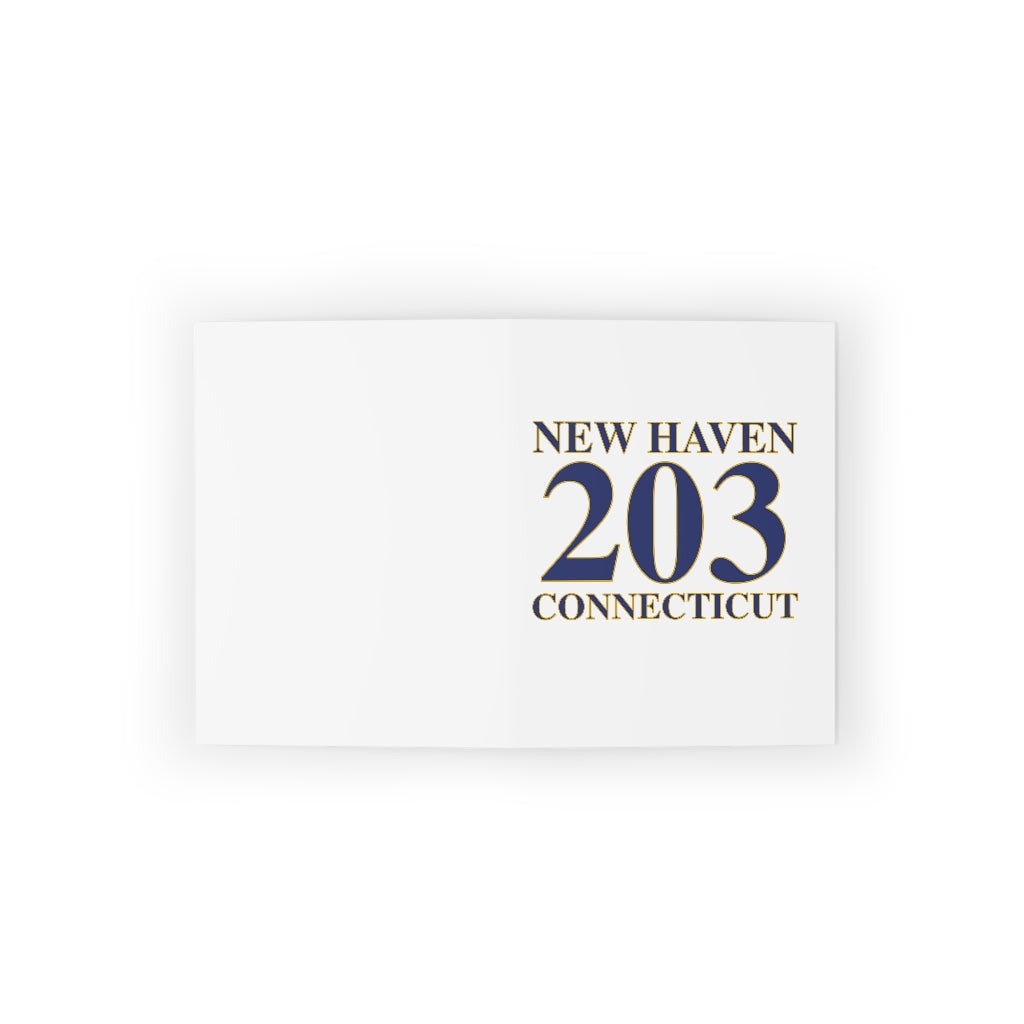 New Haven 203  Connecticut Greeting Cards New Haven 203 Collection. Inspired by the Connecticut flag and the 203! Show off for your pride for Connecticut and Hartford!   Proceeds of this collection go to help build Finding Connecticut’s website and brand. • Free USA shipping   Click here to go to our home page 