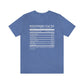 Westport Facts Unisex Jersey Short Sleeve Tee