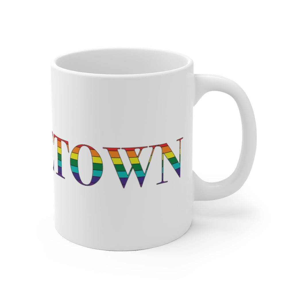 Middletown Rainbow White Ceramic Mug