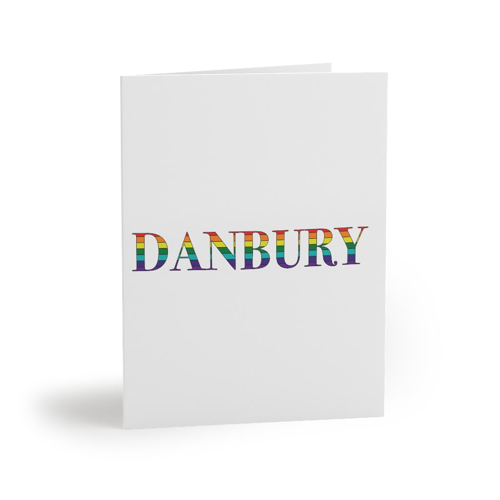 Danbury rainbow greeting cards, danbury pride