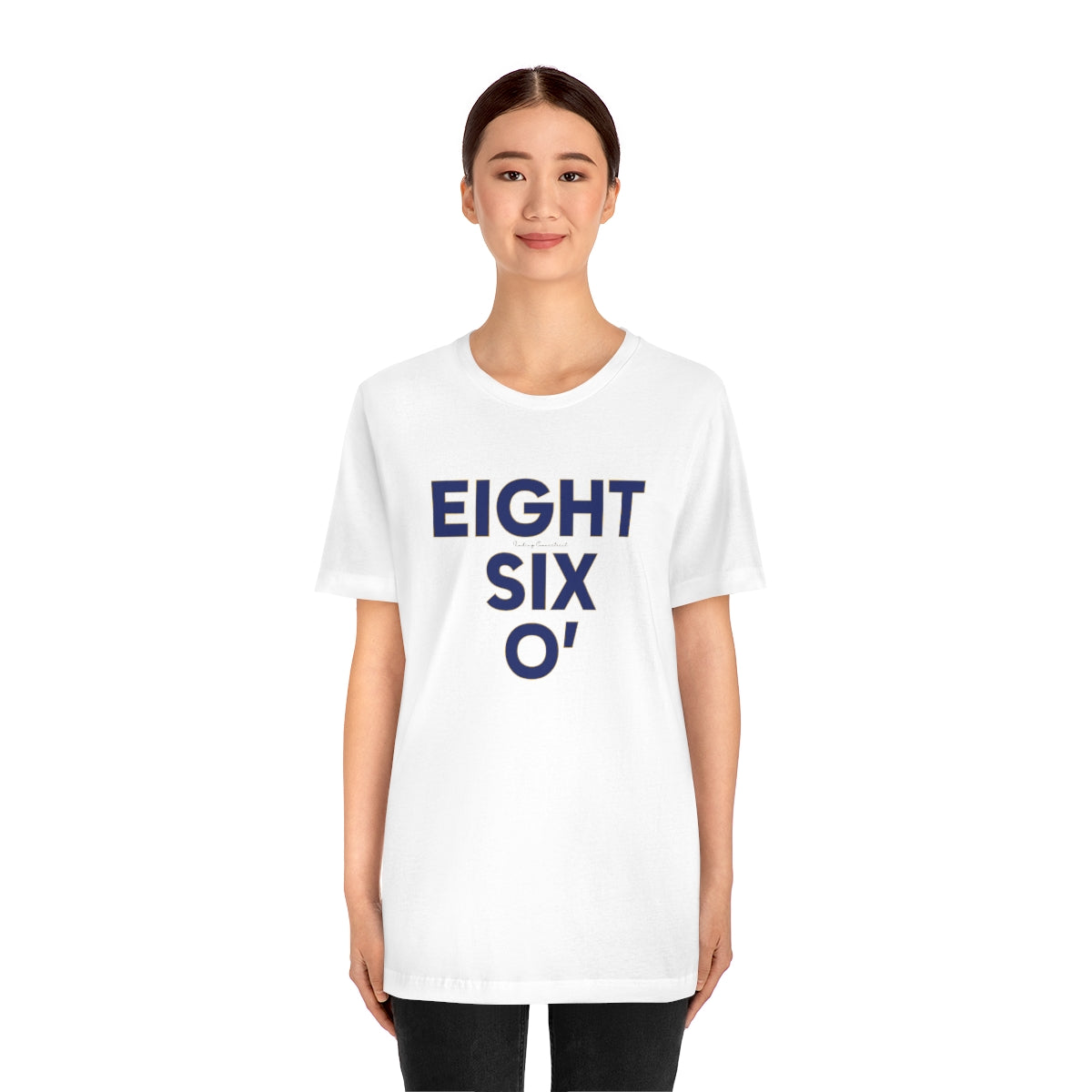 Eight Six O' Unisex Jersey Short Sleeve Tee