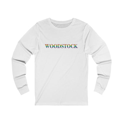 Woodstock Rainbow Unisex Jersey Long Sleeve Tee