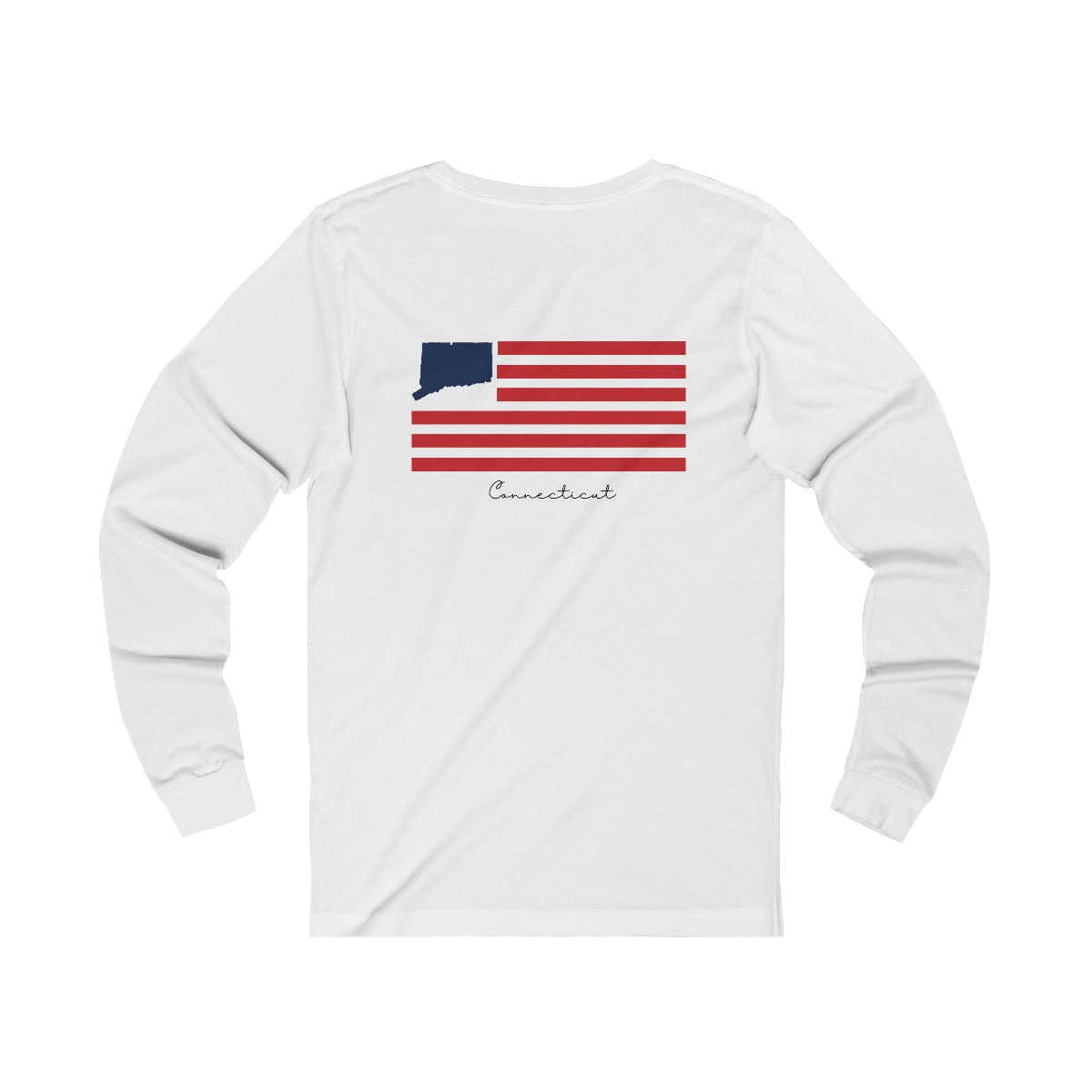 ct / connecticut long sleeve tee shirt 