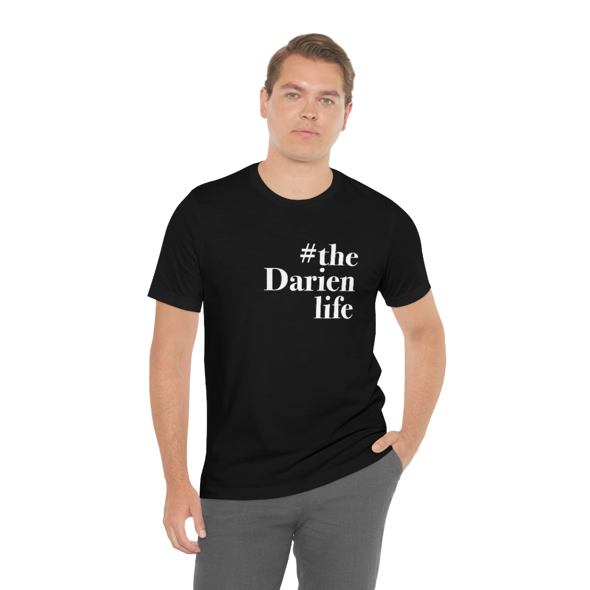 #thedarienlife darien ct unisex tee shirt