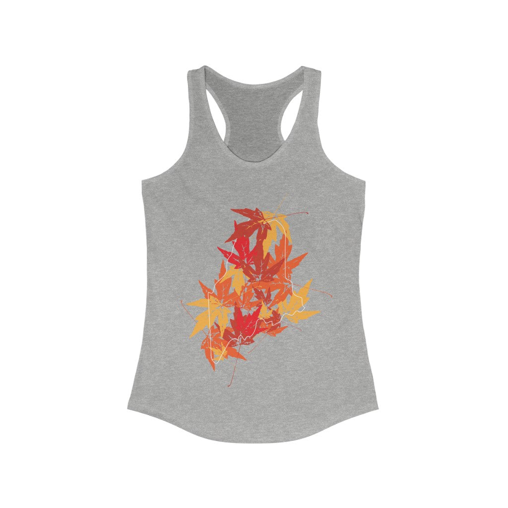 Maine Leaves tank top 