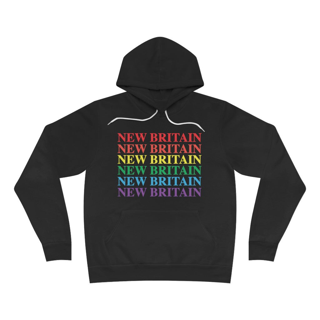 New Britain Pride Unisex Sponge Fleece Pullover Hoodie