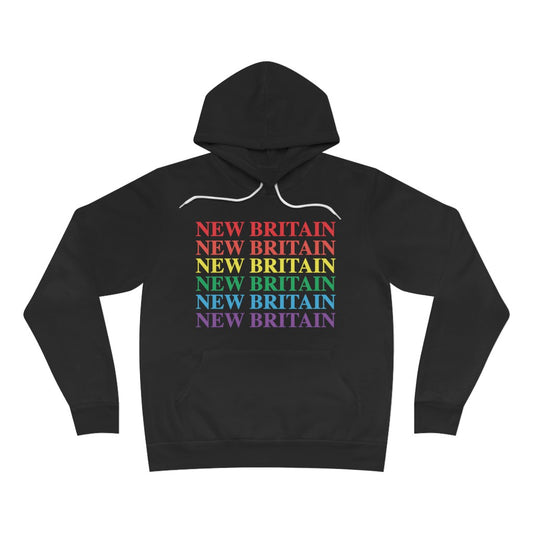 New Britain Pride Unisex Sponge Fleece Pullover Hoodie