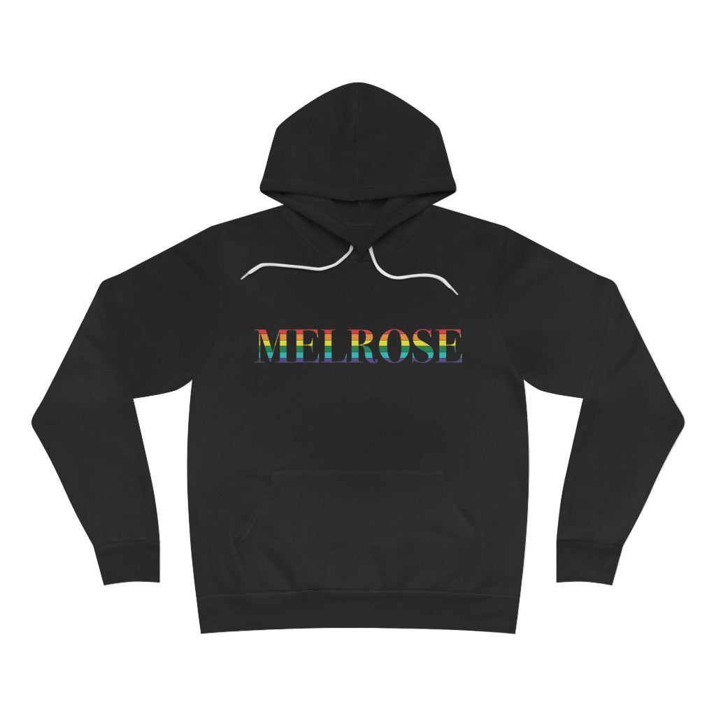 Melrose Rainbow Unisex Sponge Fleece Pullover Hoodie