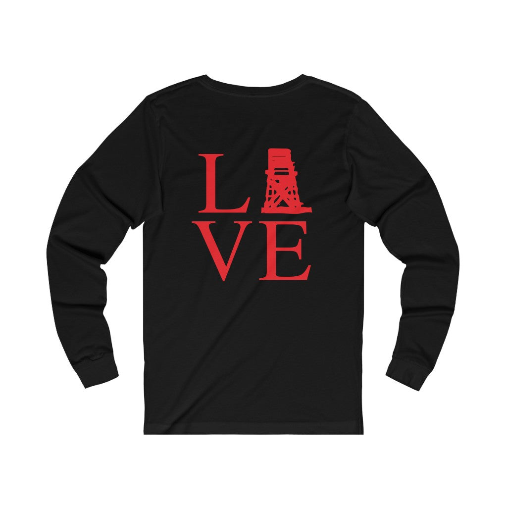 fairfield connecticut love long sleeve tee shirts