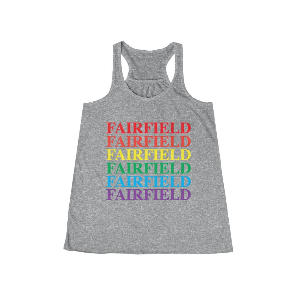 fairfield ct pride womens tank top 