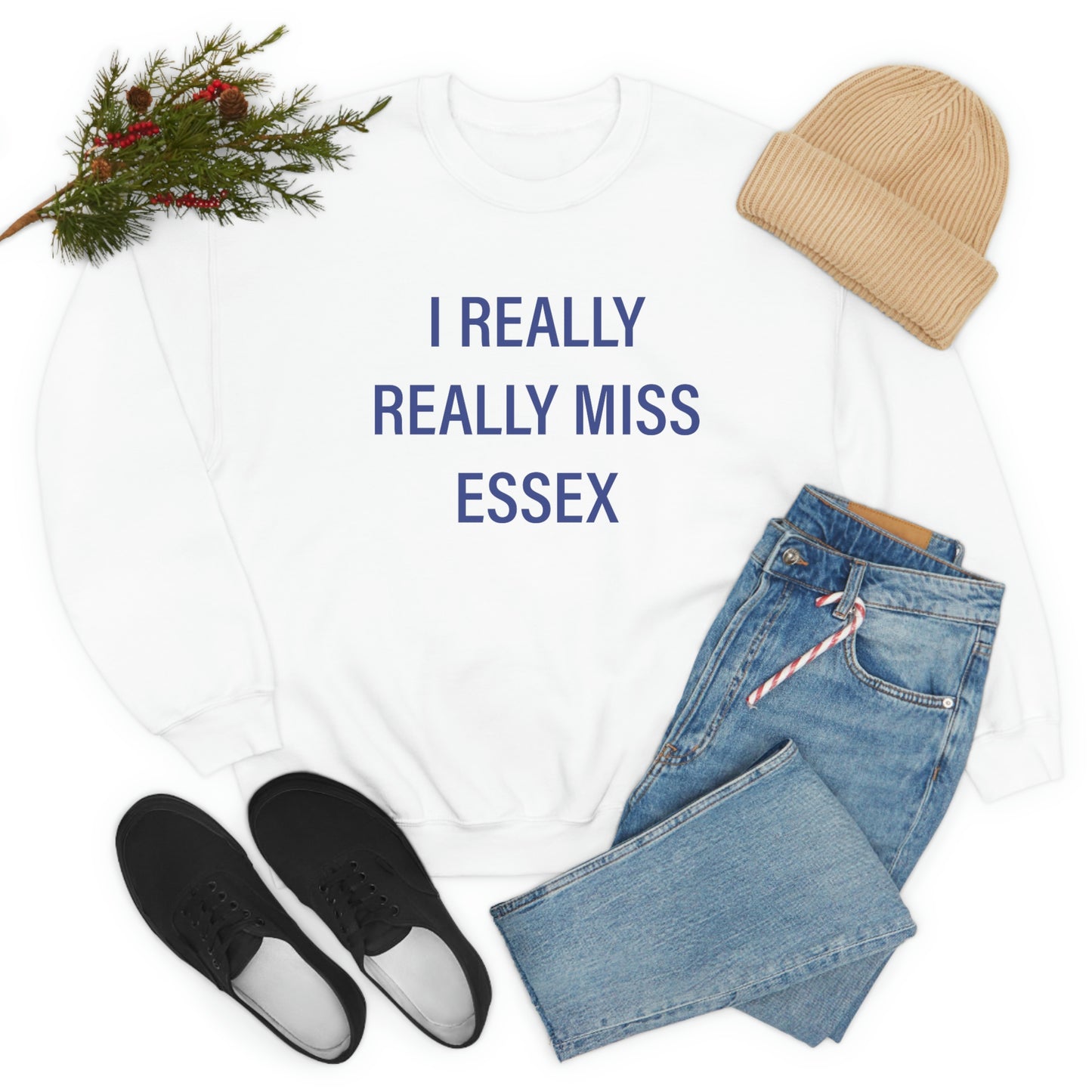 I Really Really Miss Essex Unisex Heavy Blend™ Crewneck Sweatshirt