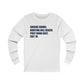  Greens Farms. Burying Hill Beach. Post Road East. Exit 18. Unisex Long Sleeve Tee  How do you say Westport without saying Westport? Westport, Connecticut is filled with unique aspects. Each providing different elements that make up the town from historic to modern traditions.   Proceeds of this collection goes to help build Finding Westport and Finding Connecticut's  brands. 