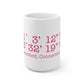 Stamford Coordinates White Ceramic Mug