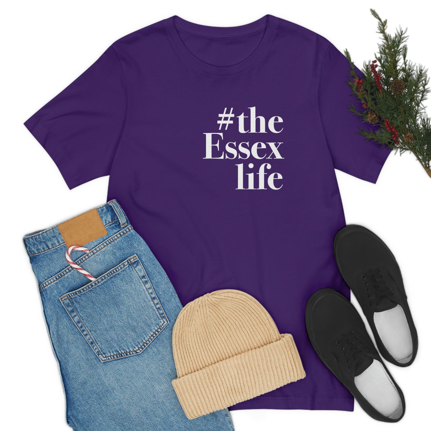 #theessexlife Unisex Jersey Short Sleeve Tee