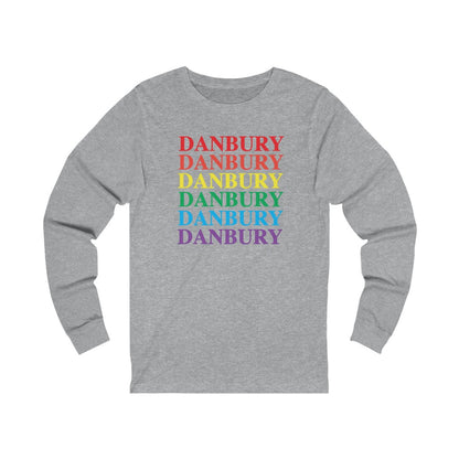 Danbury pride unisex long sleeve tee shirt