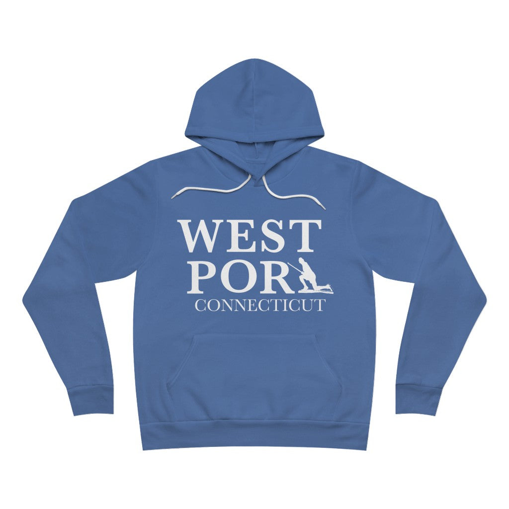 Westport Connecticut Unisex Sponge Fleece Pullover Hoodie