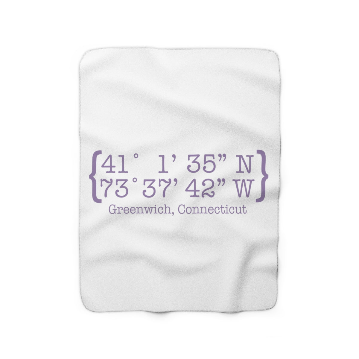 greenwich ct / connecticut blanket 