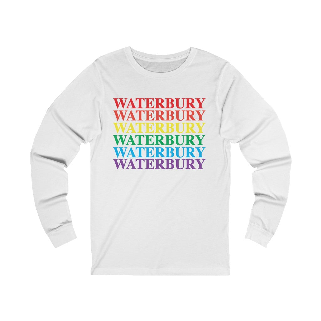 Waterbury Pride Unisex Jersey Long Sleeve Tee