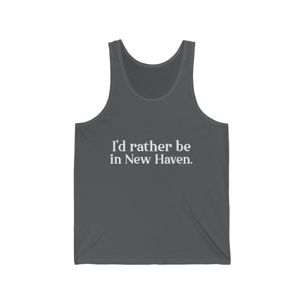 new haven ct / connecticut unisex tank top shirt 