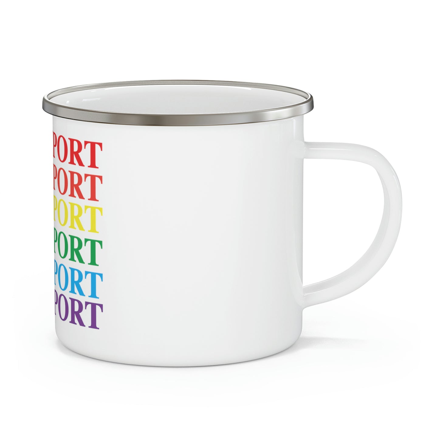 Bridgeport Pride Enamel Camping Mug