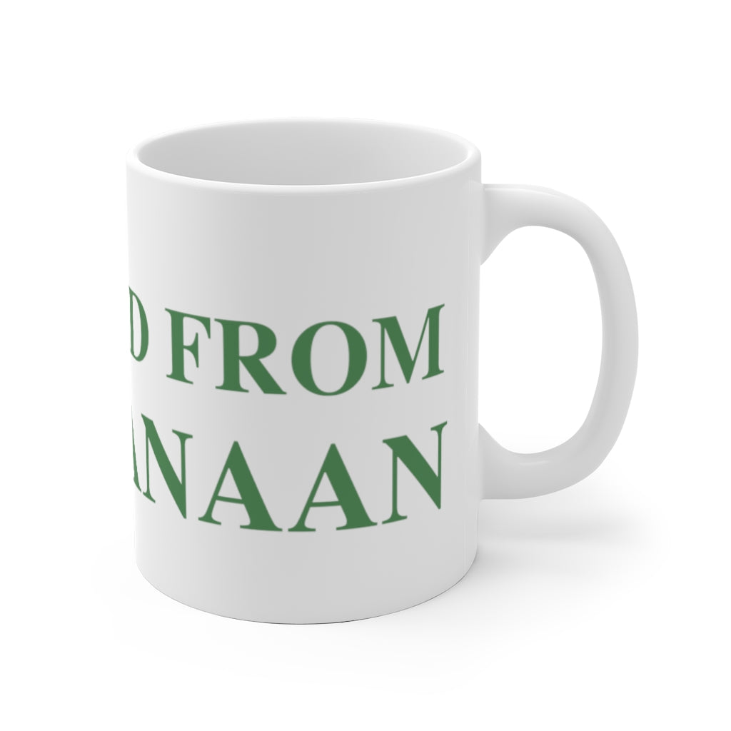  Just a kid from New Canaan White Ceramic Mug  Are you proud to be from New Canaan?  Show the world where you're from New Canaan! Represent New Canaan with this collection!   Proceeds from this collection help grow Finding New Canaan and Finding Connecticut websites and brands. 