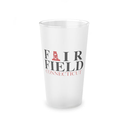 fairfield ct / connecticut pint glass