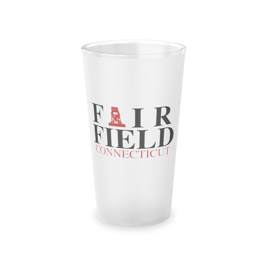 fairfield ct / connecticut pint glass