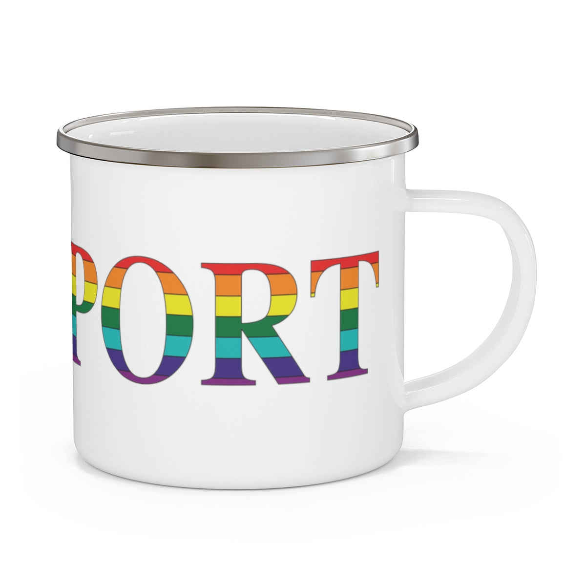 Westport Rainbow Enamel Camping Mug