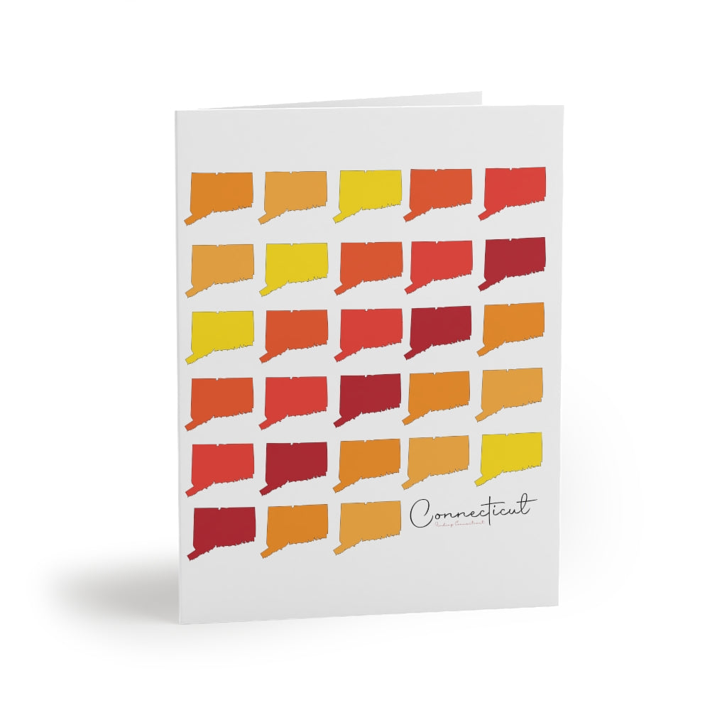 Connecticut Fall Greeting Cards (8, 16, and 24 pcs)