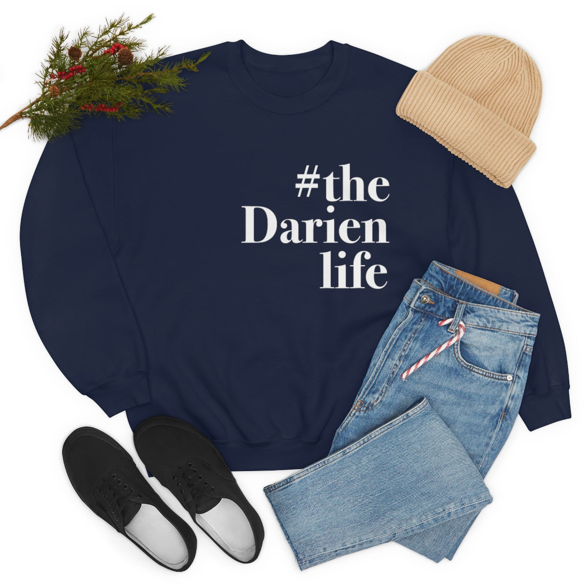 #thedarienlife sweatshirt darien connecticut