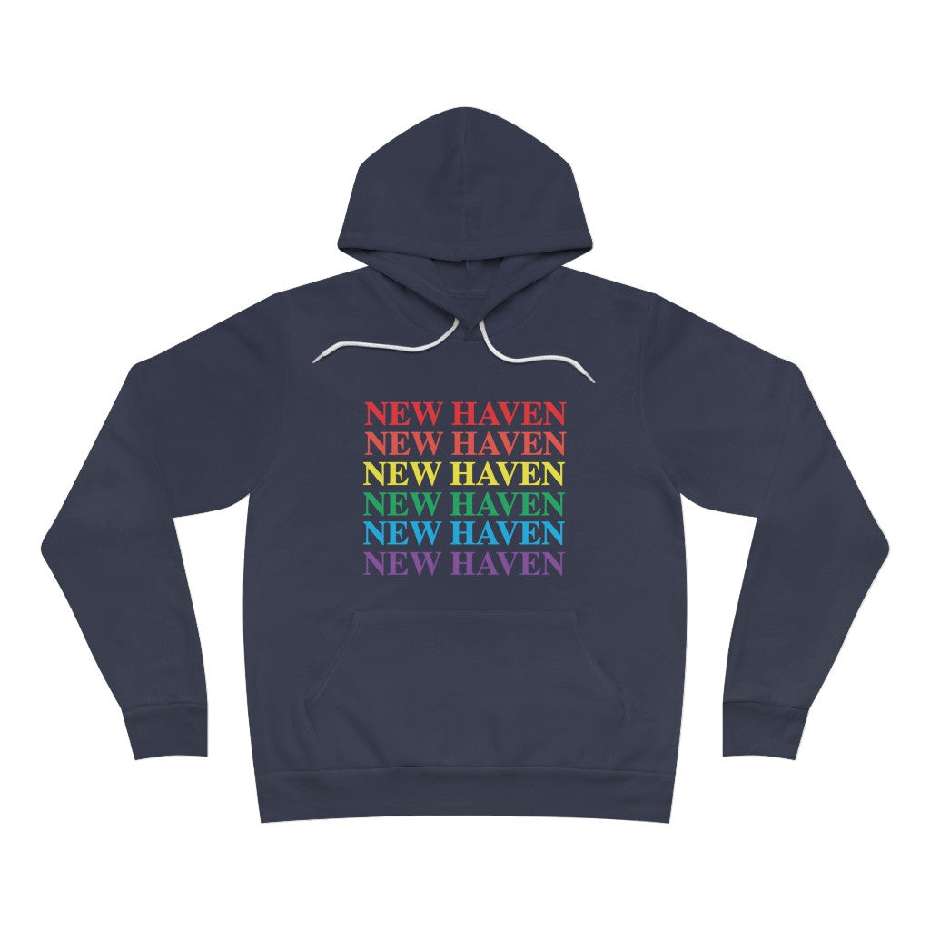 New Haven Pride Unisex Sponge Fleece Pullover Hoodie