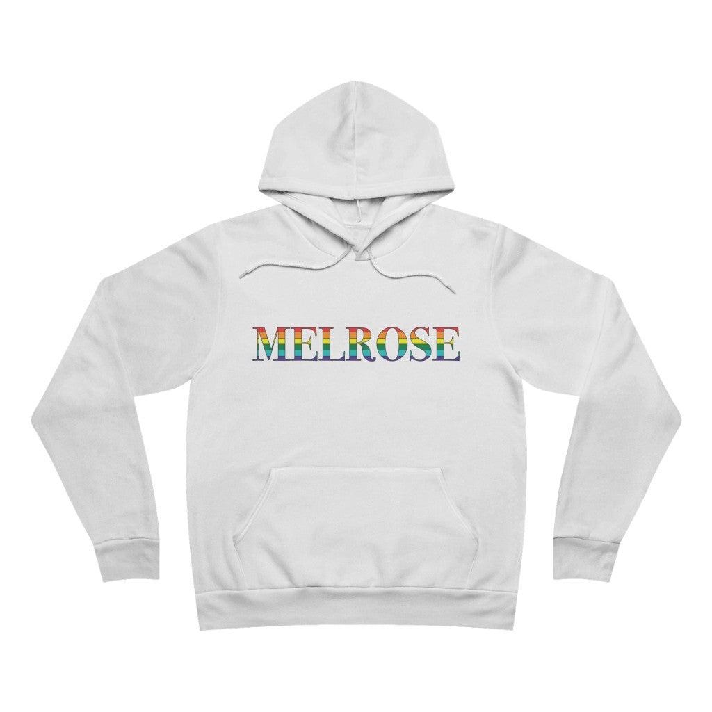 Melrose Rainbow Unisex Sponge Fleece Pullover Hoodie