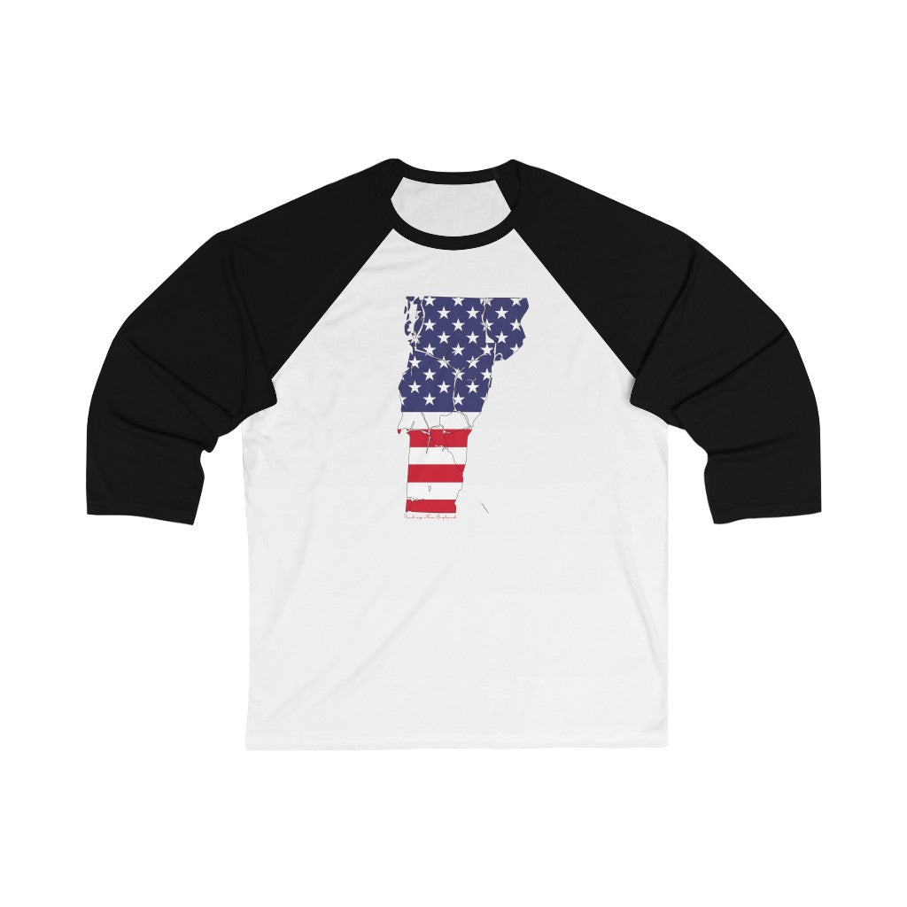 Vermont American Flag collection has tee shirts, mugs, reusable bags, and other apparel and gifts. All proceeds goes to help build the Finding New England brand and get our website up and going. Free shipping on all products. 