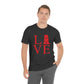 Fairfield Love & Life Unisex Jersey Short Sleeve Tee