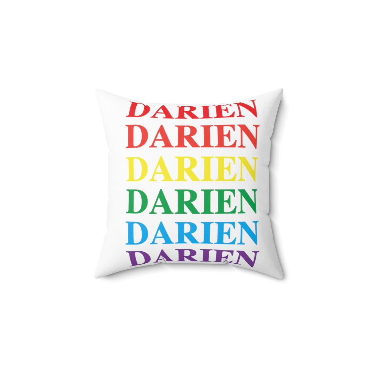 Darien Pride Spun Polyester Square Pillow