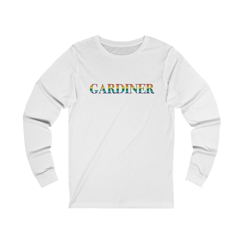 Gardiner Rainbow Unisex Jersey Long Sleeve Tee