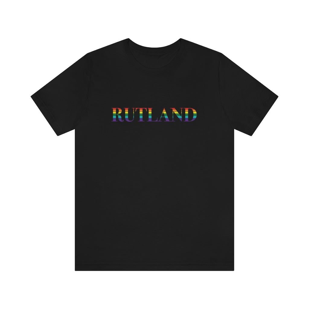 Rutland Rainbow Unisex Jersey Short Sleeve Tee