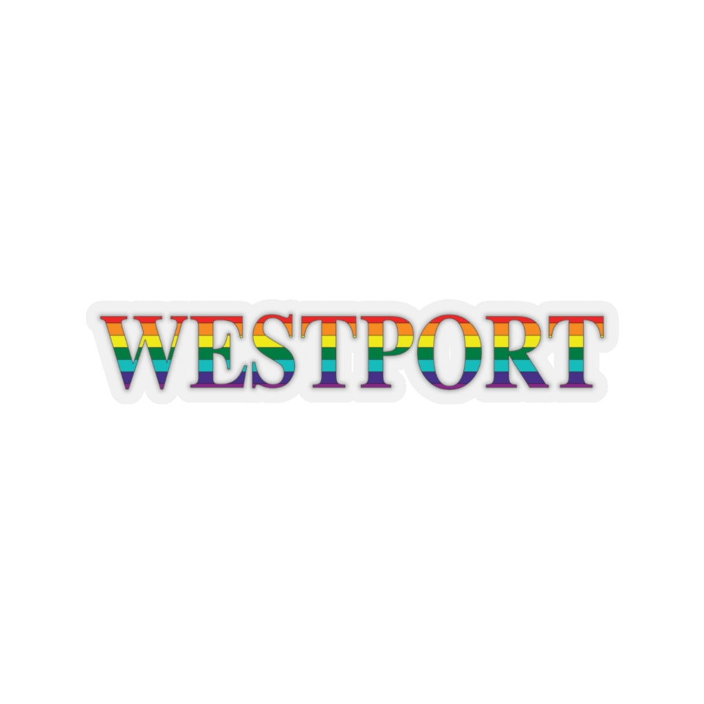 Westport Rainbow Kiss-Cut Stickers