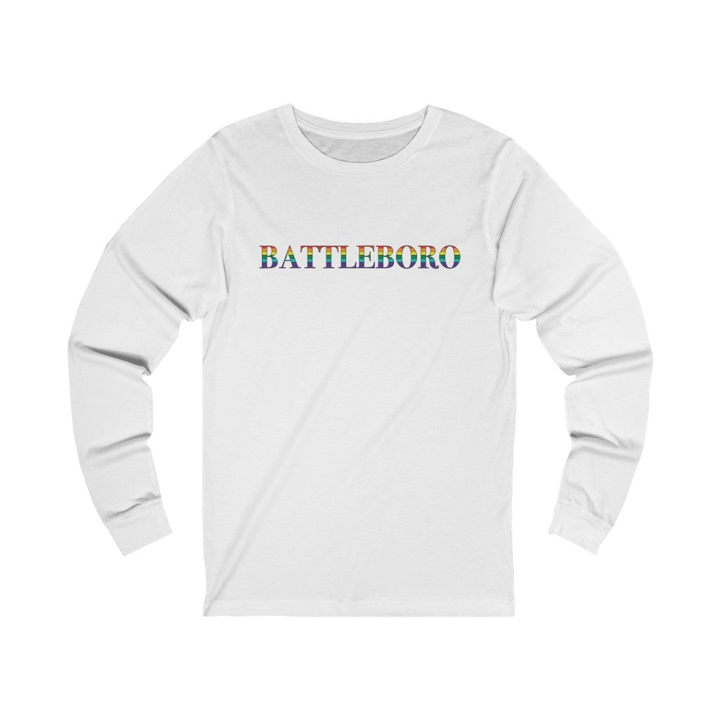 Battleboro Rainbow Unisex Jersey Long Sleeve Tee