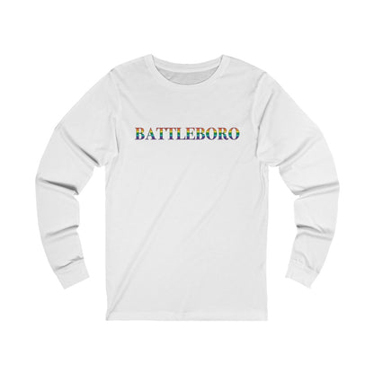 Battleboro Rainbow Unisex Jersey Long Sleeve Tee