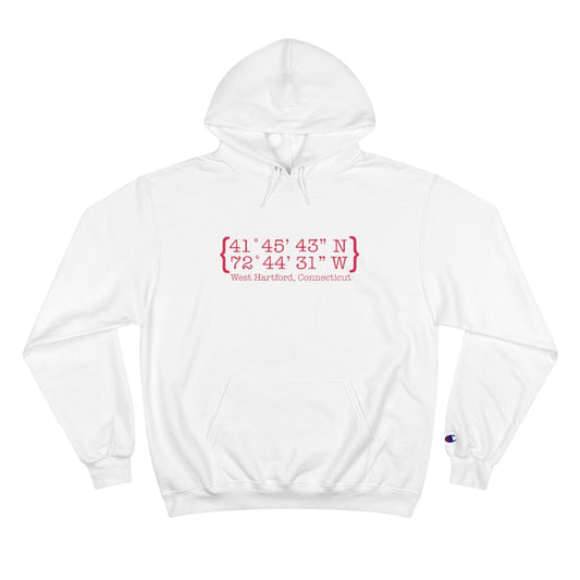 West hartford hoodie. West Hartford Coordinates hoodies.  West Hartford Connecticut tee shirts, hoodies sweatshirts, mugs, other apparel, home gifts, and souvenirs. Proceeds of this collection go to help Finding Connecticut’s brand. Free USA shipping. 