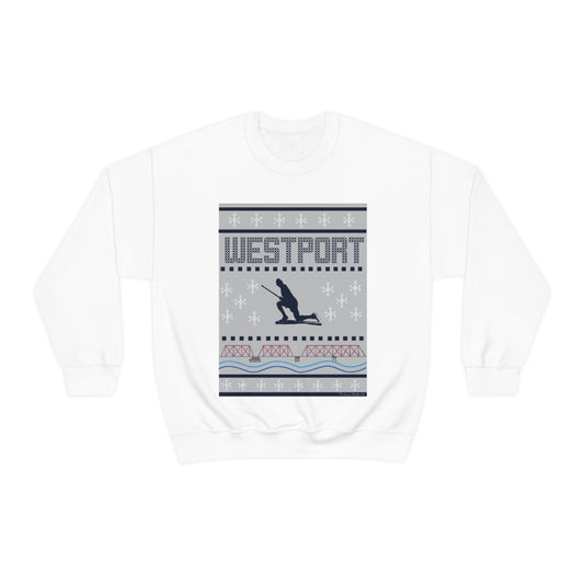 westport ct / connecticut ugly christmas sweater sweatshirt 